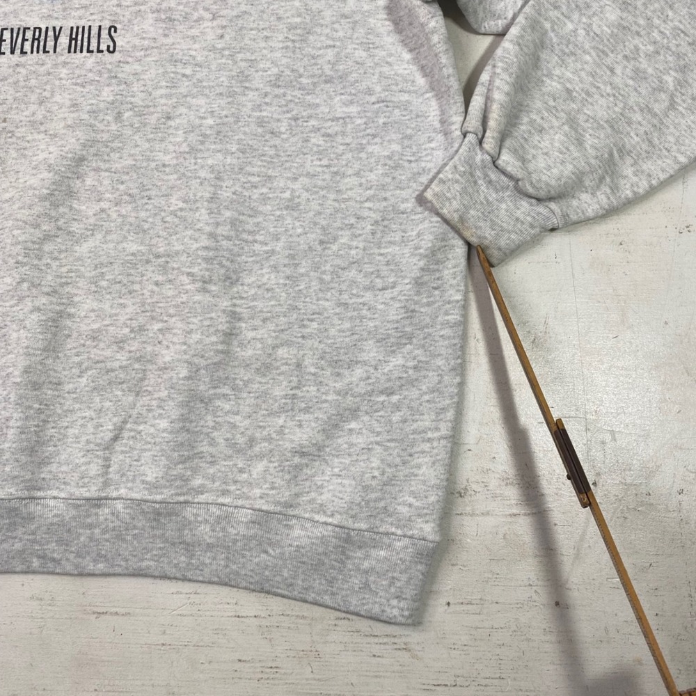 Vintage Planet Hollywood Beverly Hills Sweatshirt Gray XL Made in USA 90s Crew - Picture 9 of 16